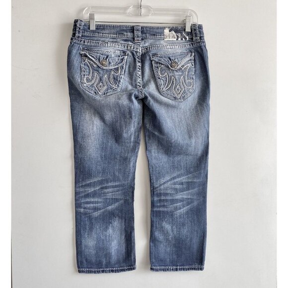 Mek Denim Oaxaca Capri Jeans Size 28 - Picture 1 of 8